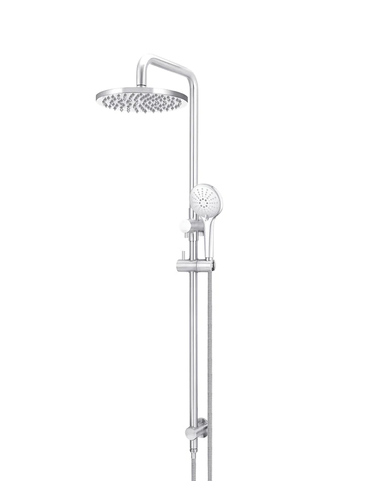 Meir Round Combination Shower Rail and Hand Shower - Chrome