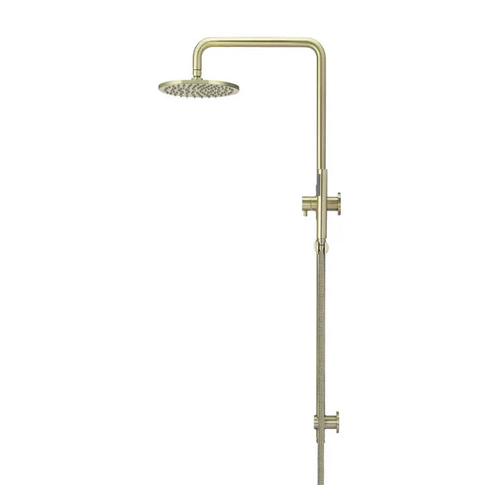Meir Round Combination Shower Rail and Hand Shower - Tiger Bronze