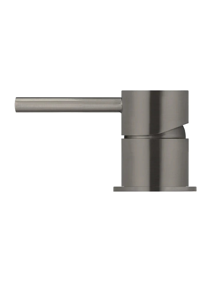 Meir Round Deck Mounted Mixer - Gunmetal