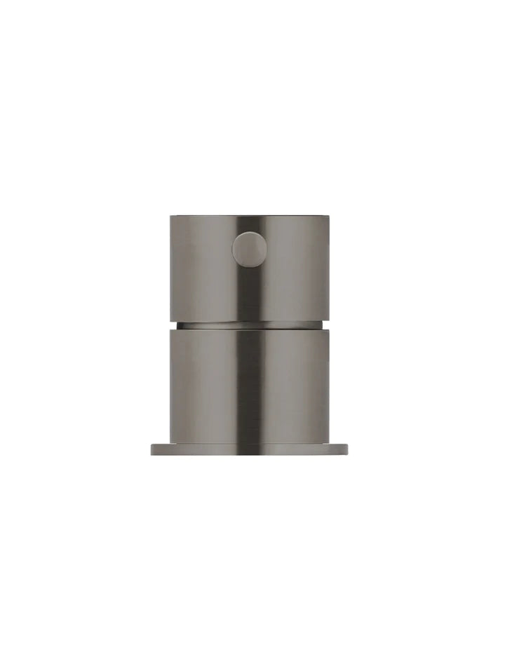 Meir Round Deck Mounted Mixer - Gunmetal