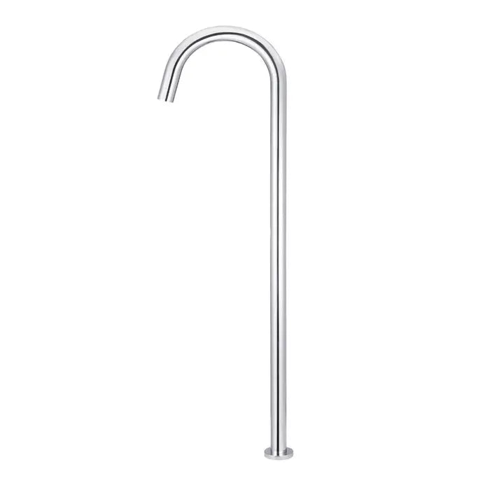 Meir Round Freestanding Bath Spout - Chrome