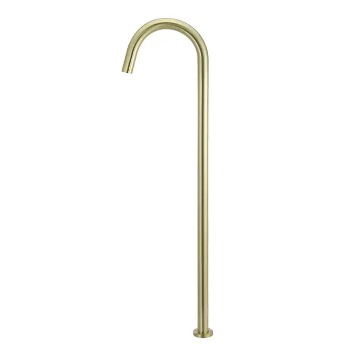 Meir Round Freestanding Bath Spout - Tiger Bronze