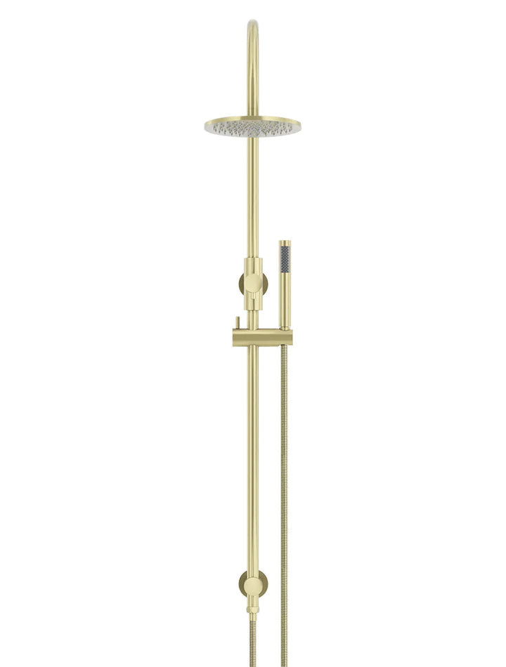 Meir Round Gooseneck Combination Shower Set - Tiger Bronze