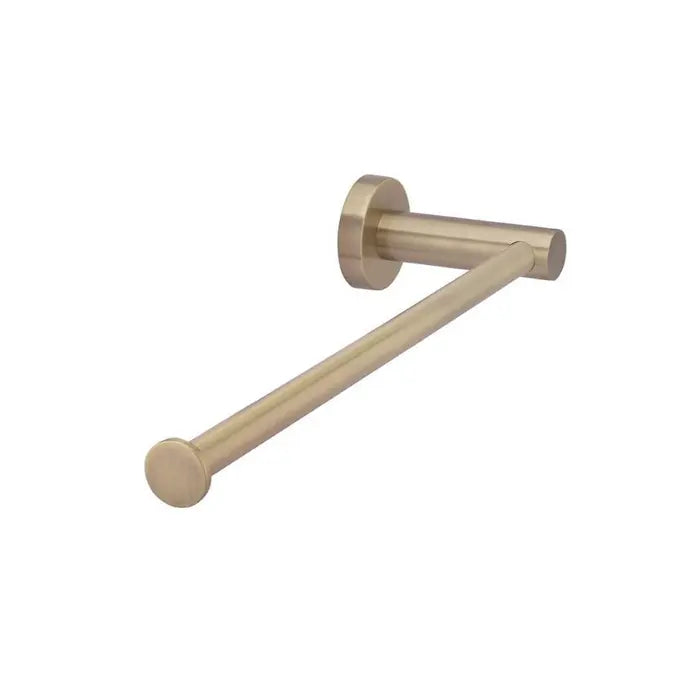 Meir Round Guest Towel Rail - Champagne Rose Gold