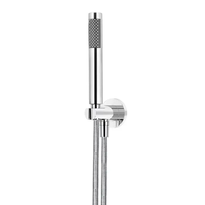 Meir Round Hand Shower On Fixed Bracket - Chrome