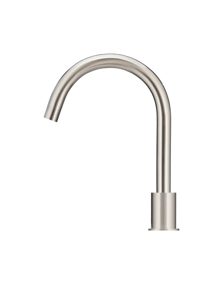 Meir Round Hob Mounted Swivel Spout - Brushed Nickel