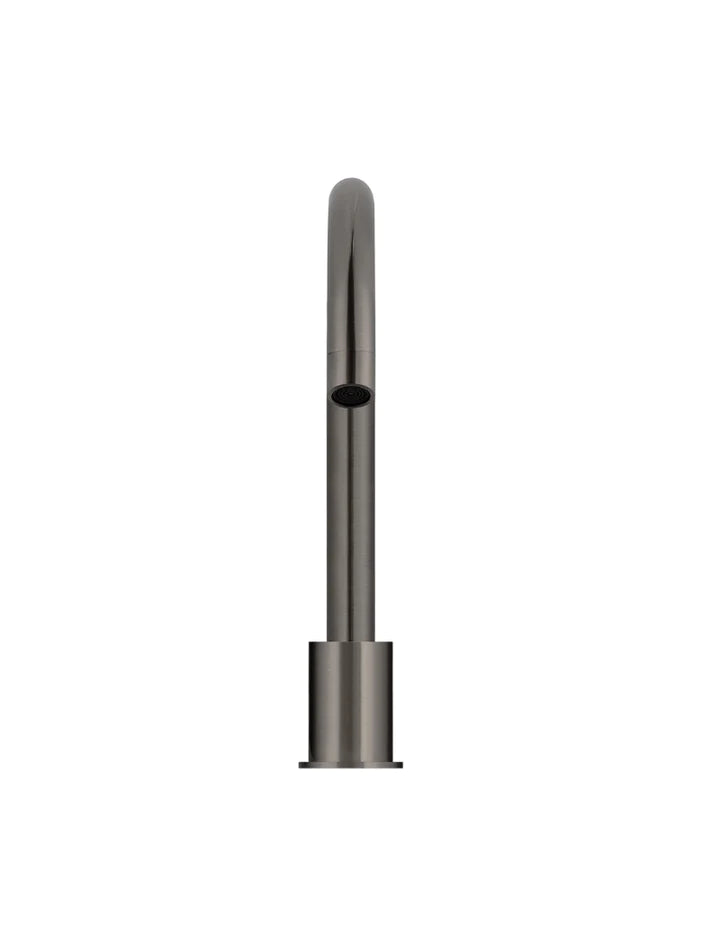 Meir Round Hob Mounted Swivel Spout - Gunmetal