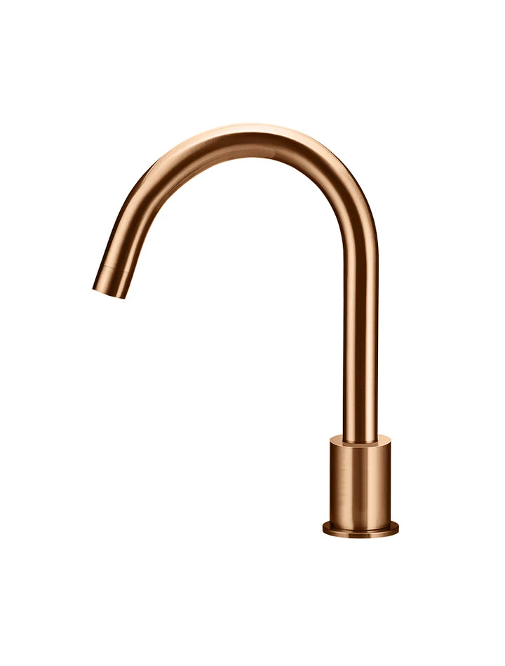 Meir Round Hob Mounted Swivel Spout - Lustre Bronze