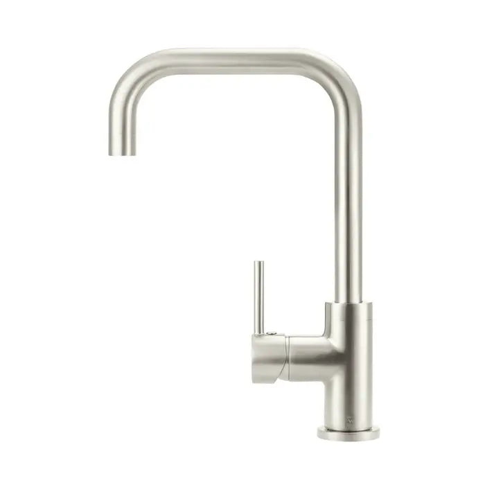 Meir Round Kitchen Mixer Tap - Brushed Nickel
