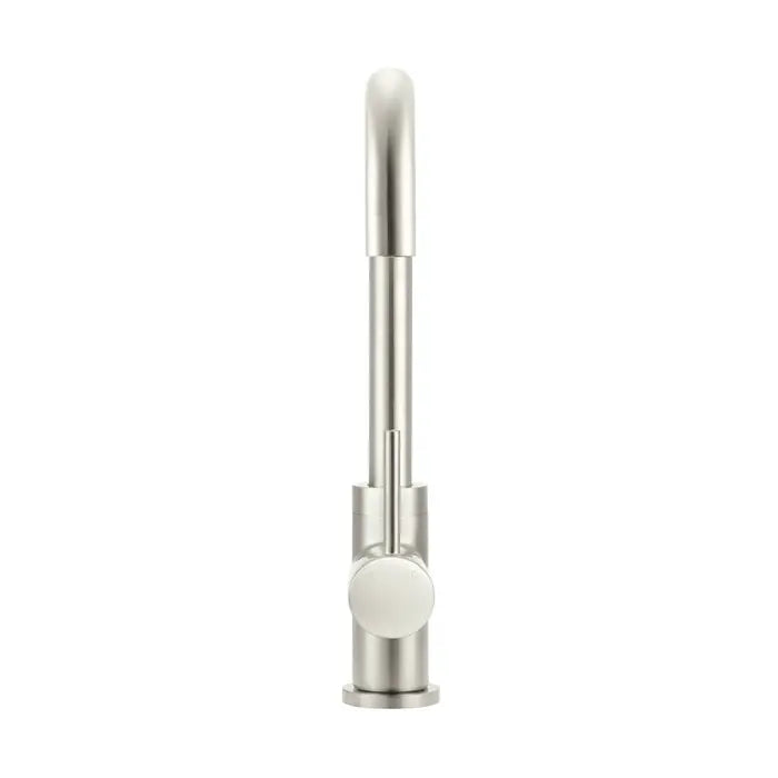 Meir Round Kitchen Mixer Tap - Brushed Nickel