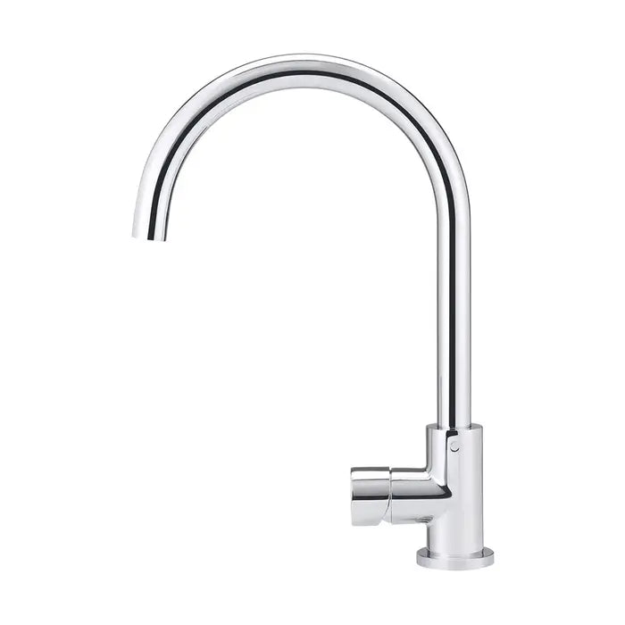 Meir Round Kitchen Mixer Tap - Chrome