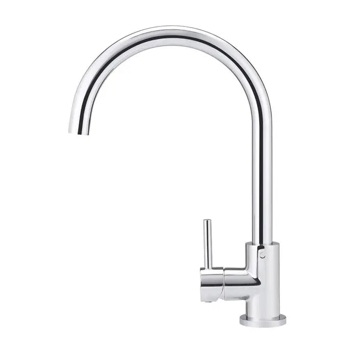 Meir Round Kitchen Mixer Tap - Chrome