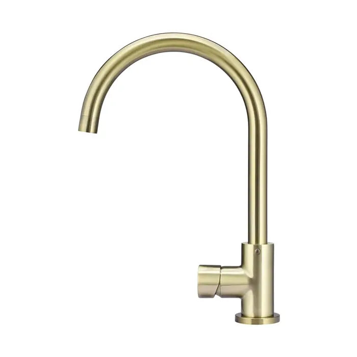 Meir Round Kitchen Mixer Tap - Tiger Bronze