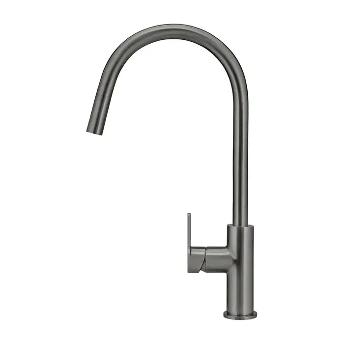 Meir Round Piccola Pull Out Kitchen Mixer Tap - Shadow