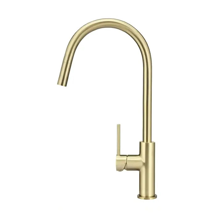 Meir Round Piccola Pull Out Kitchen Mixer Tap - Tiger Bronze