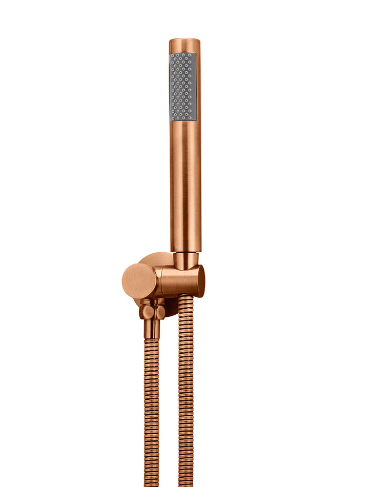 Meir Round Shower On Bracket - Lustre Bronze