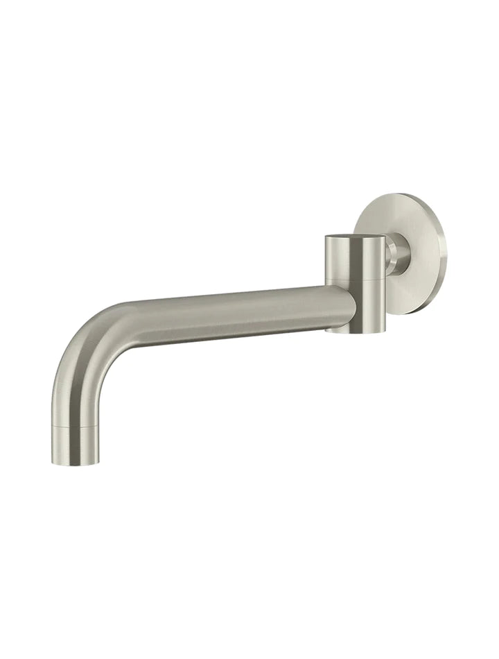 Meir Round Swivel Wall Spout - Brushed Nickel