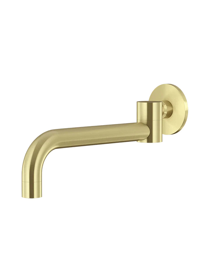 Meir Round Swivel Wall Spout - Tiger Bronze