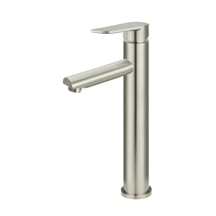 Meir Round Tall Basin Mixer - Brushed Nickel