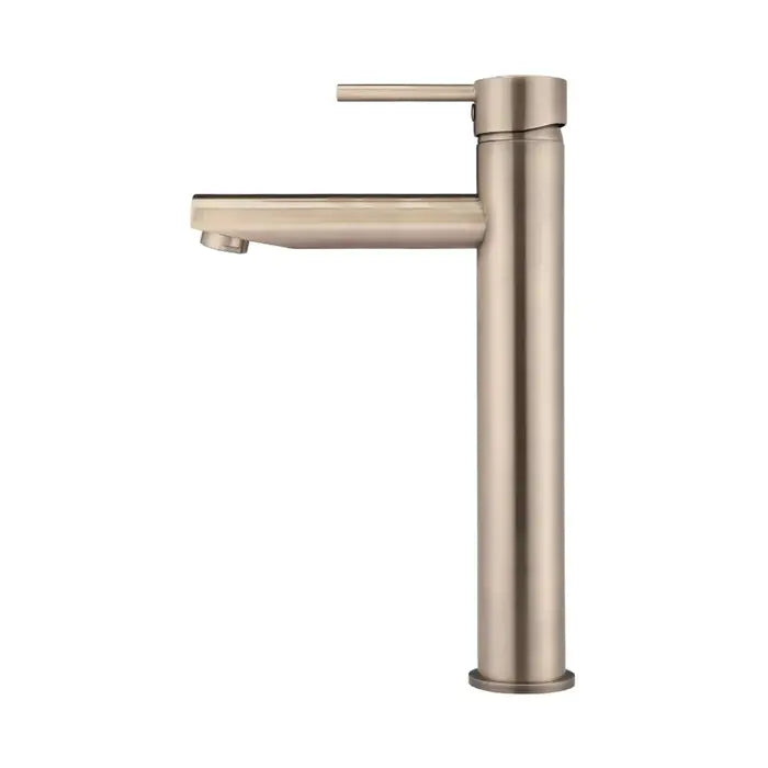 Meir Round Tall Basin Mixer - Champagne Rose Gold