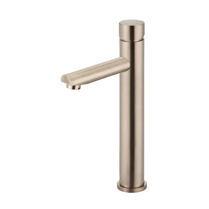 Meir Round Tall Basin Mixer - Champagne Rose Gold