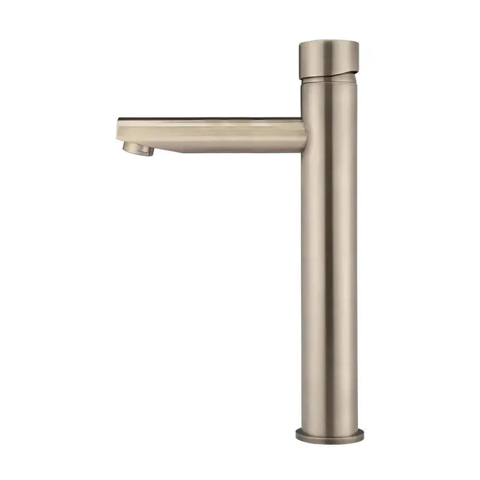 Meir Round Tall Basin Mixer - Champagne Rose Gold