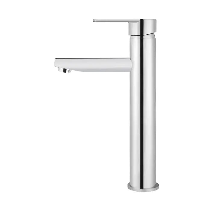 Meir Round Tall Basin Mixer - Chrome