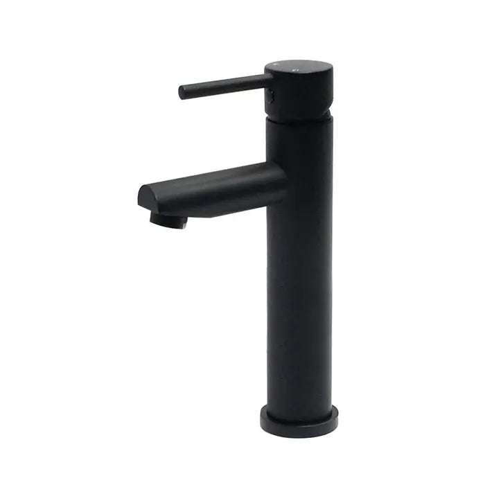 Meir Round Tall Basin Mixer - Matte Black