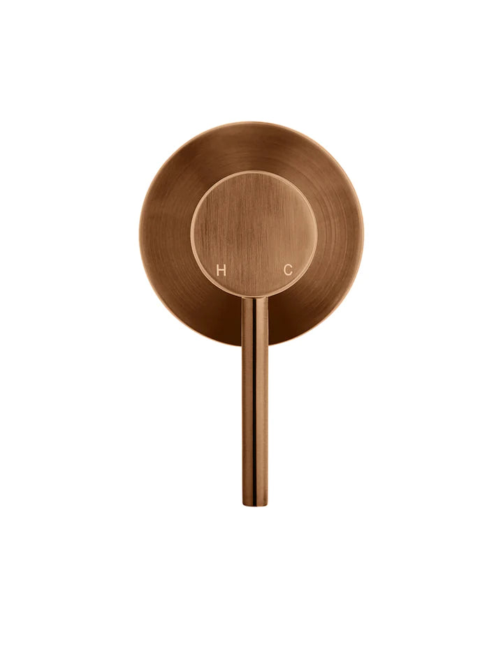 Meir Round Wall Mixer Finish Only - Lustre Bronze