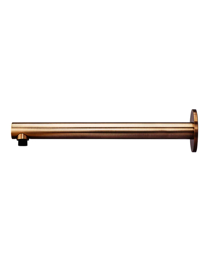 Meir Round Wall Shower Arm - Lustre Bronze