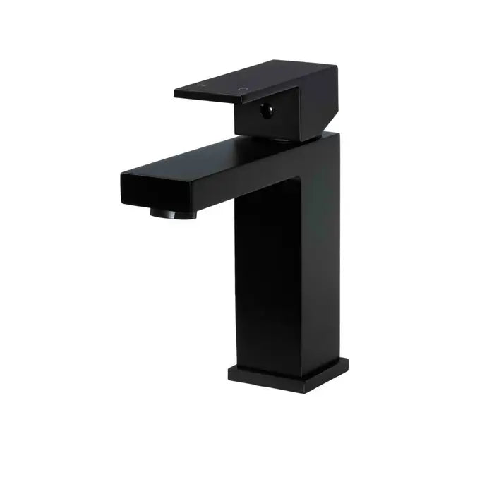 Meir Square Basin Mixer - Matte Black
