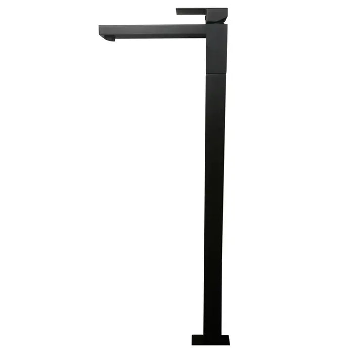 Meir Square Freestanding Bath Mixer - Matte Black