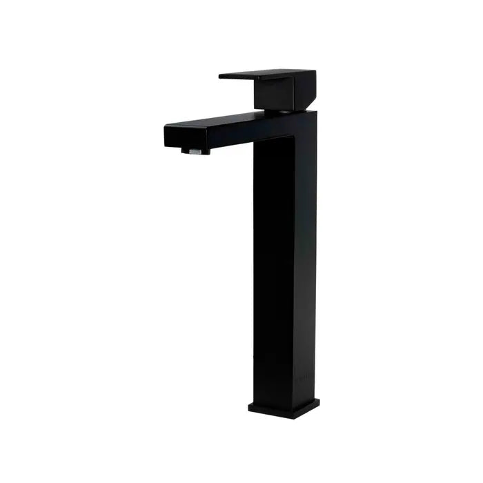 Meir Square Tall Basin Mixer - Matte Black