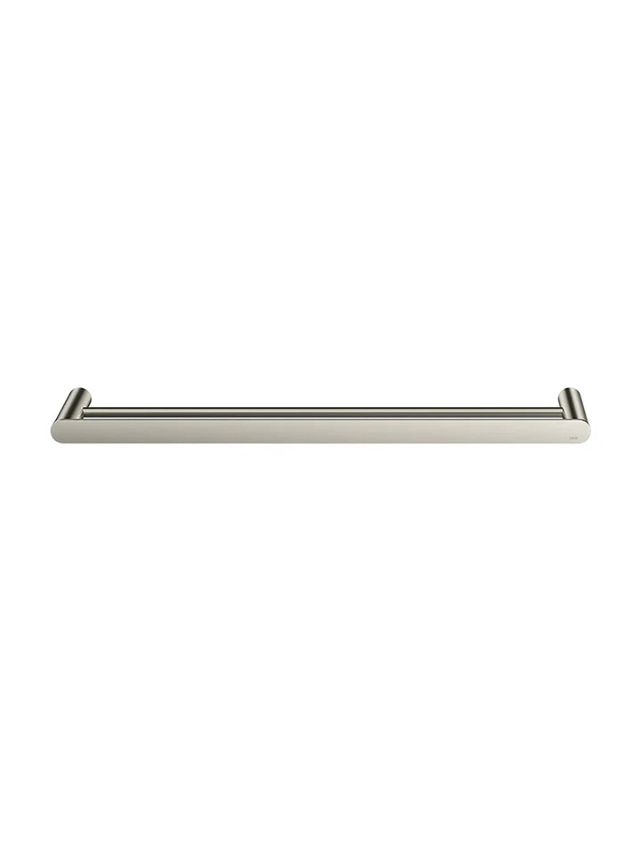 Meir Curvaé Double Towel Rail - Brushed Nickel