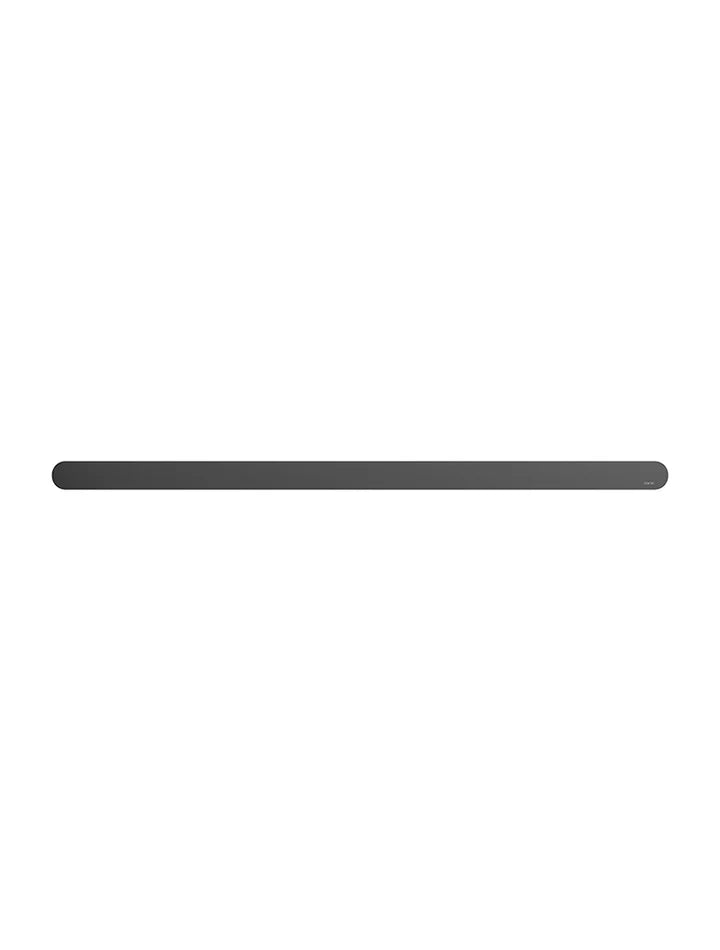 Meir Curvaé Double Towel Rail - Matte Black