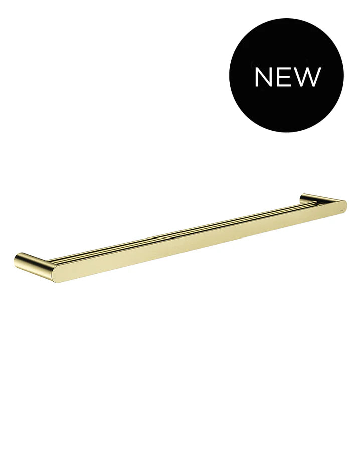 Meir Curvaé Double Towel Rail - Tiger Bronze