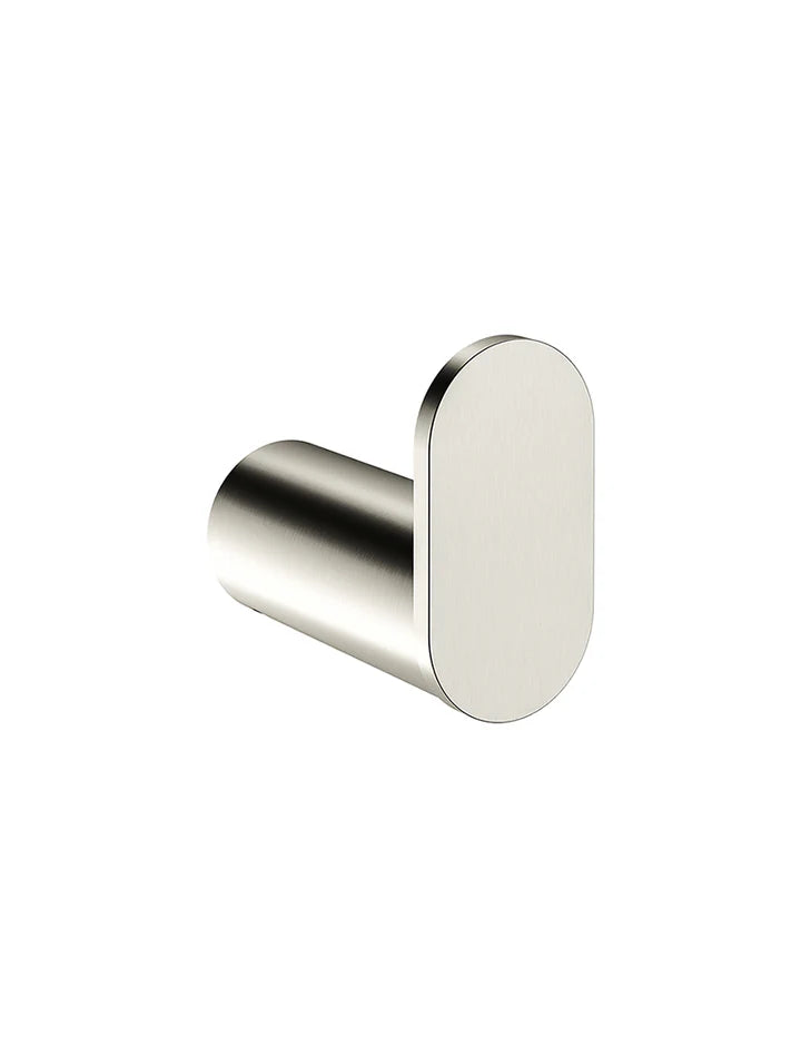 Meir Curvaé Single Robe Hook - Brushed Nickel