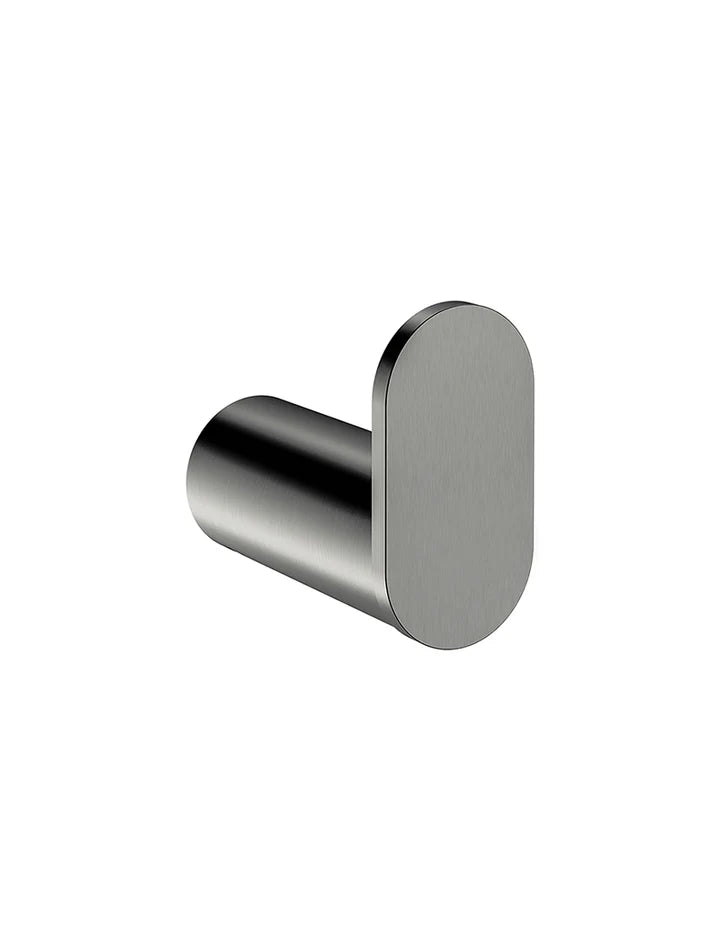 Meir Curvaé Single Robe Hook - Gunmetal