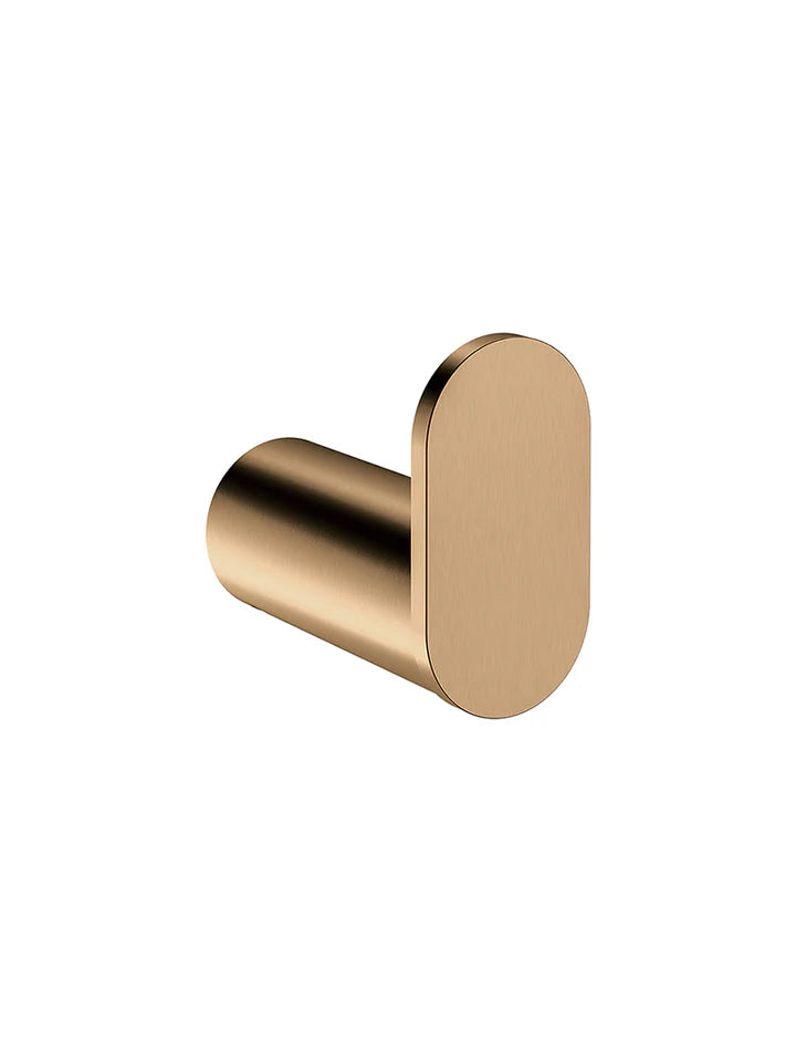 Meir Curvaé Single Robe Hook - Lustre Bronze