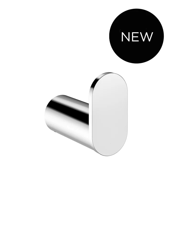 Meir Curvaé Single Robe Hook - Polished Chrome