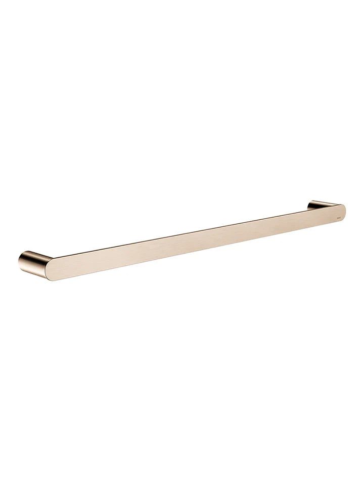 Meir Curvaé Single Towel Rail 600mm - Champagne
