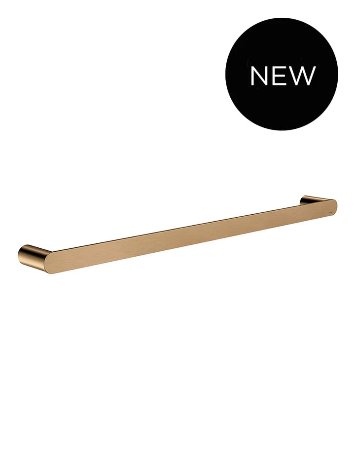 Meir Curvaé Single Towel Rail 600mm - Lustre Bronze