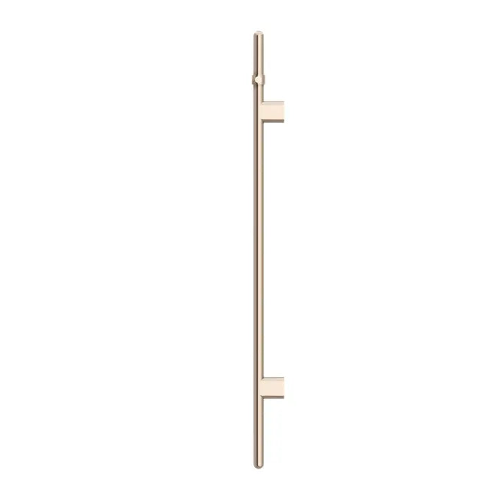 Meir Vertical Heated Towel Rail - Champagne