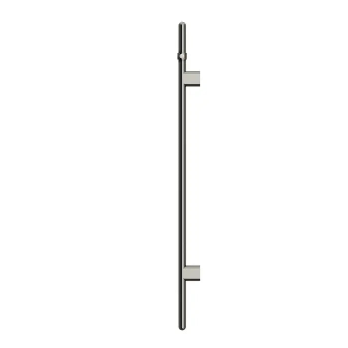 Meir Vertical Heated Towel Rail - Gunmetal