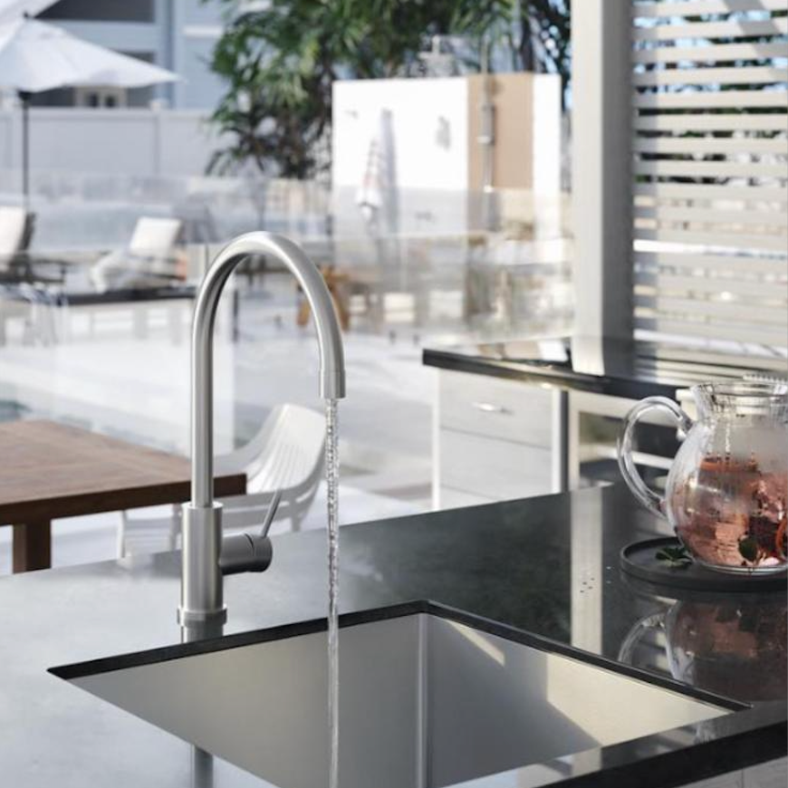 Meir Outdoor Kitchen Mixer - Stainless Steel 316