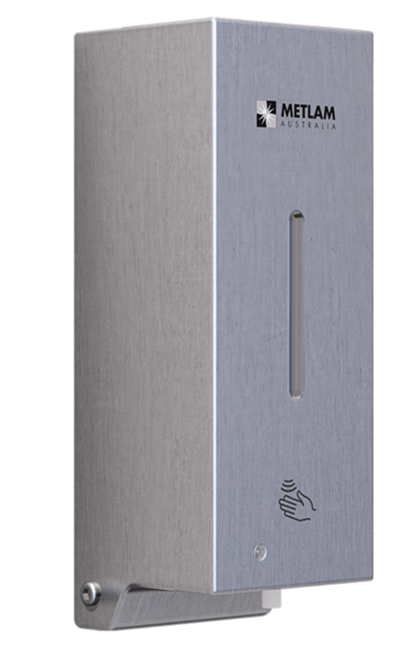 Metlam Auto Square Soap Dispenser - Satin Stainless Steel