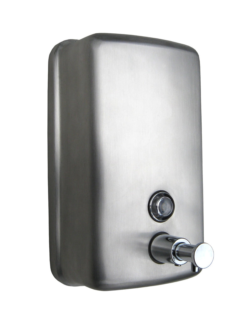 Metlam Ellipse Soap Dispenser - Satin Stainless Steel