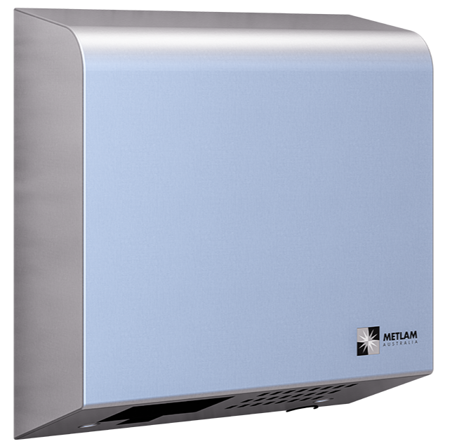 Metlam Slimline Auto Hand Dryer - Satin Stainless Steel