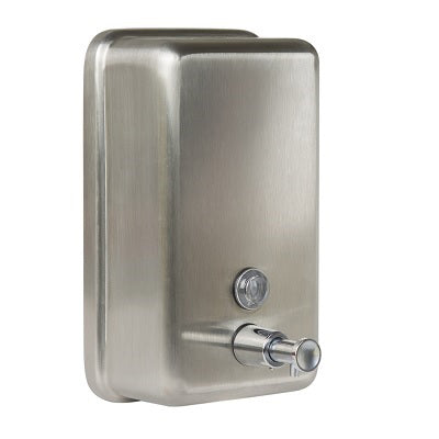 Metlam Vertical Soap Dispenser - Satin Stainless Steel