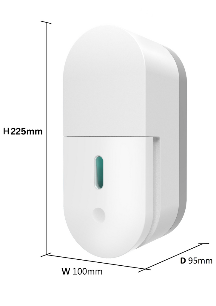 Metlam Capsule Soap Dispenser - White